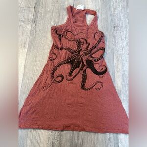 ***FESTIVAL*** ZKB ORIGINAL tank top beach boho octopus